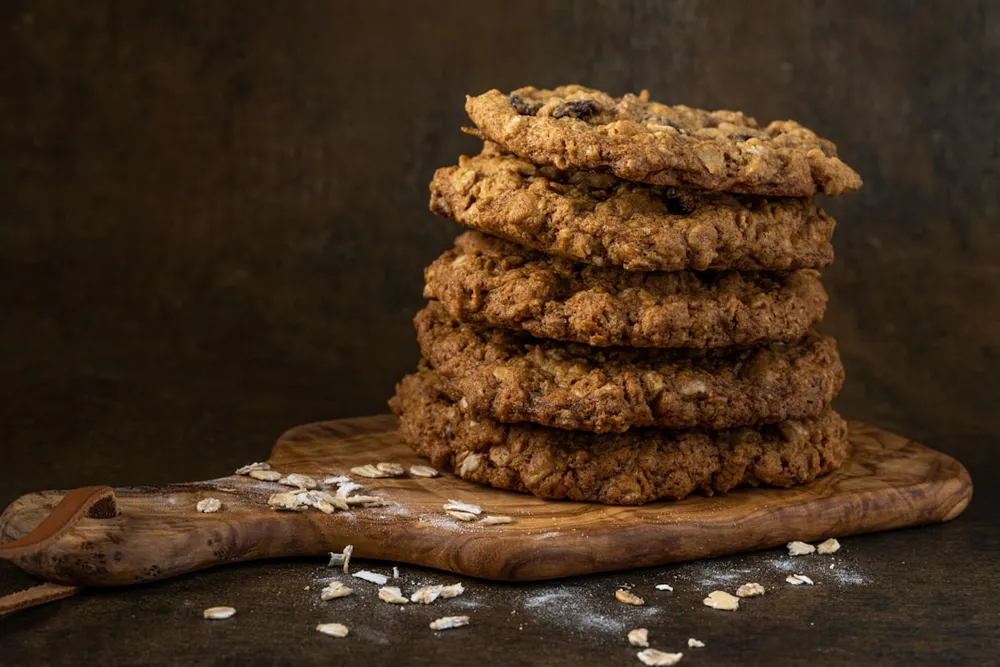 Whole Grain Oatmeal Cookies